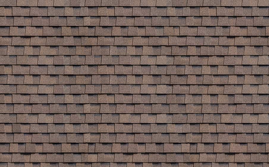 Гибкая многослойная черепица ТЕХНОНИКОЛЬ SHINGLAS Ранчо драконий зуб, Коричневый