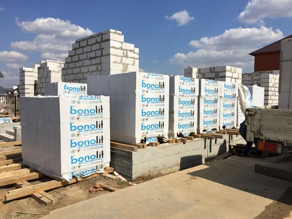 Газобетонные блоки Bonolit г. Малоярославец D500 B3,5 625х200х50