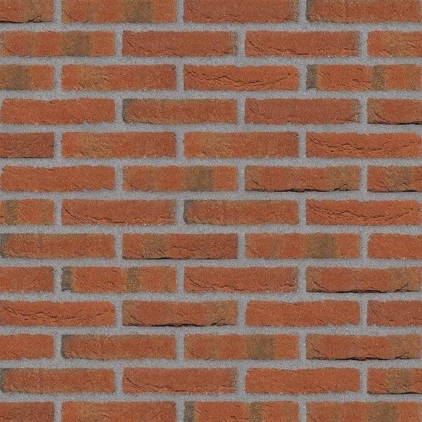 Облицовочный кирпич ручной формовки RT 444 HF Rotbunt Handformziegel, VMz полнотелый, Randers Tegl